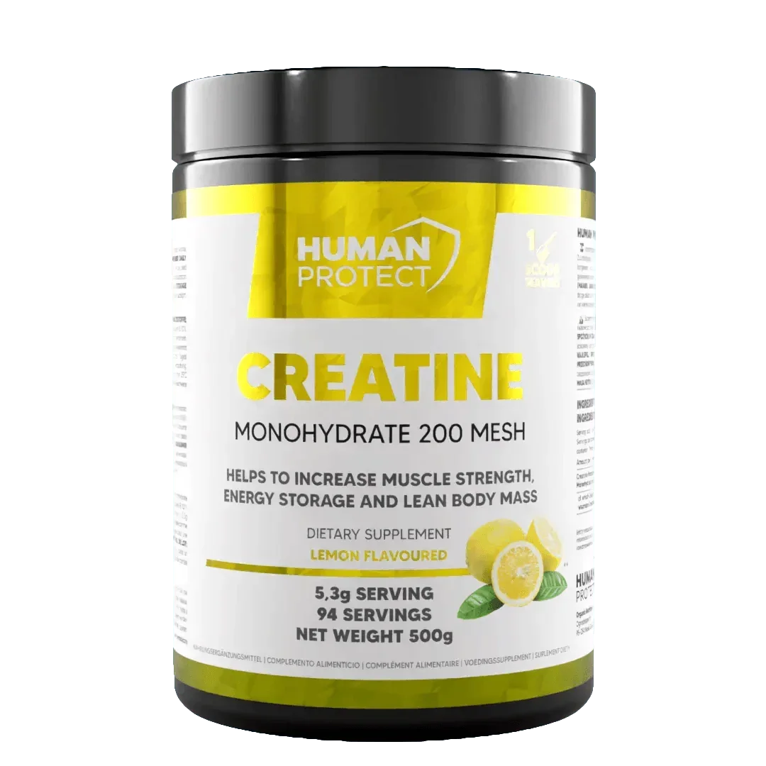 Creatine Monohydrate 500g mit Geschmack - Supplement-Support.com