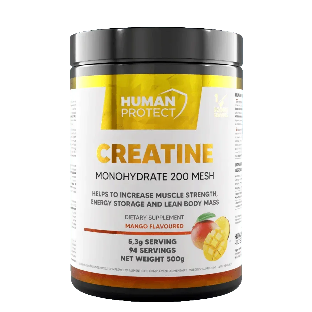 Creatine Monohydrate 500g mit Geschmack - Supplement-Support.com