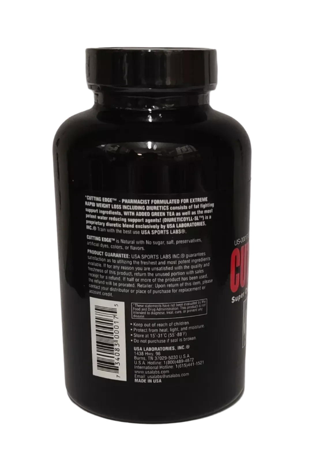 Cutting Edge, US Burner 120 Tabletten - Supplement Support