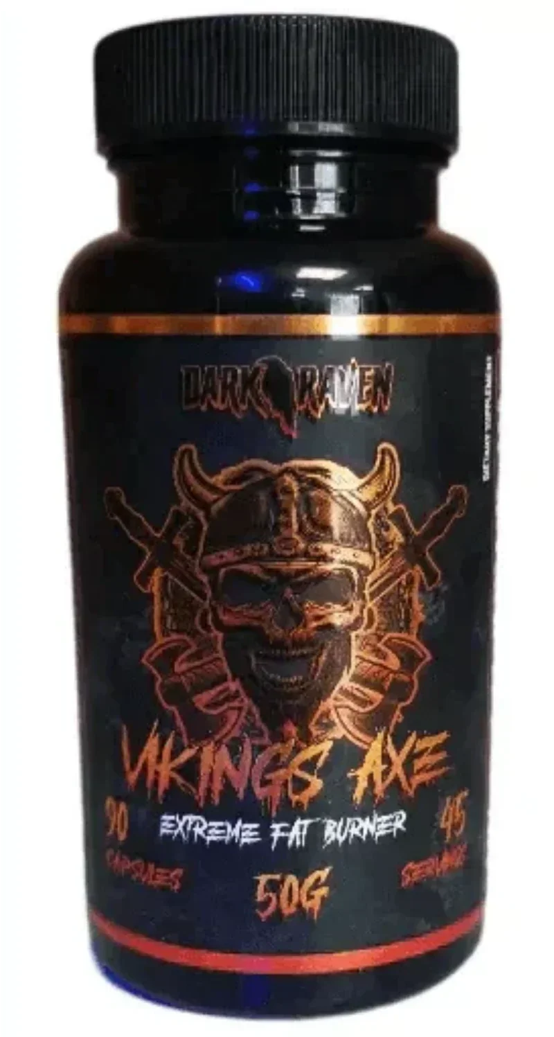 Dark Raven VIKINGS AXE 90 Caps - Supplement-Support.com