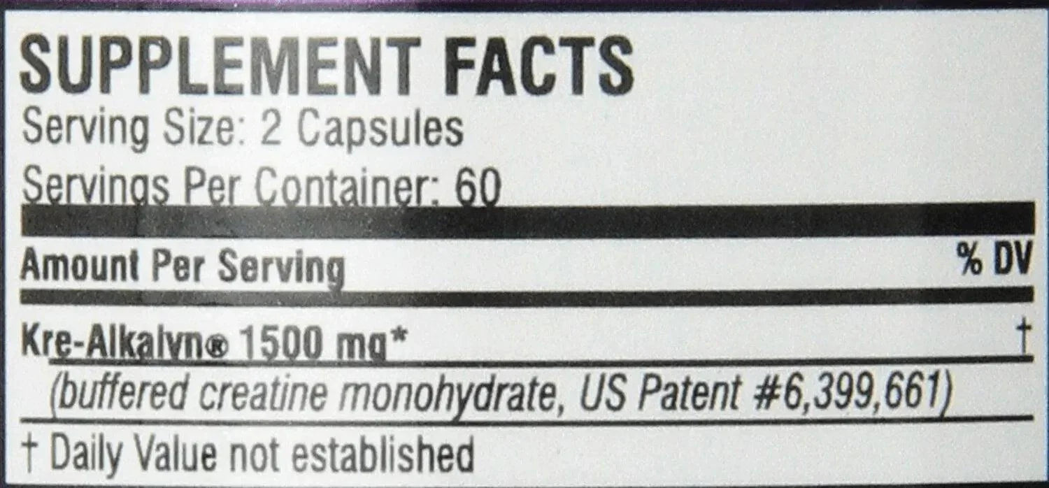 EFX Kre-Alkalyn 120 Kaps. - Supplement Support