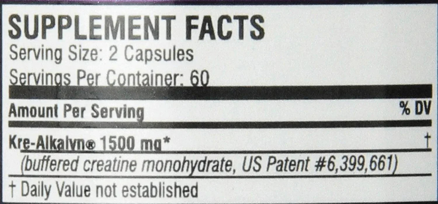 EFX Kre-Alkalyn 120 Kaps. - Supplement-Support.com