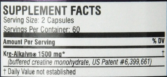 EFX Kre-Alkalyn 120 Kaps. - Supplement-Support.com