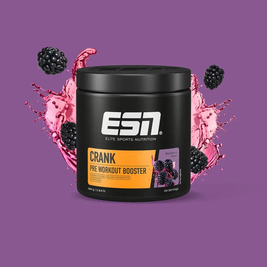 ESN CRANK PRE Workout Booster 380g - Supplement Support