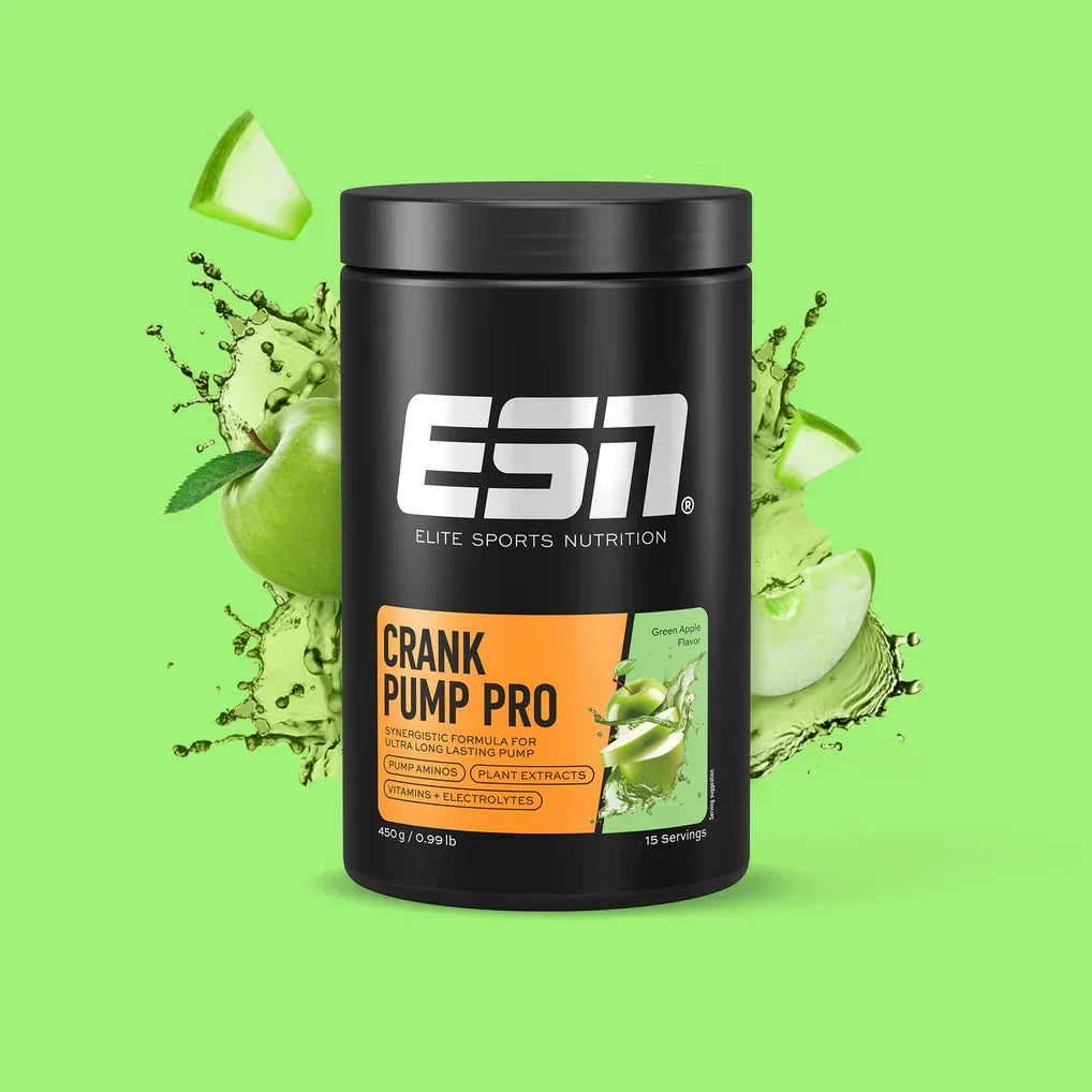 ESN CRANK PUMP PRO PRE Workout Booster 450g - Supplement Support