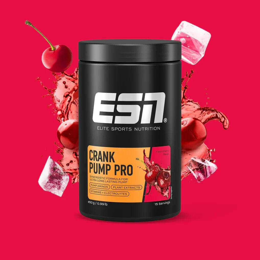 ESN CRANK PUMP PRO PRE Workout Booster 450g - Supplement Support