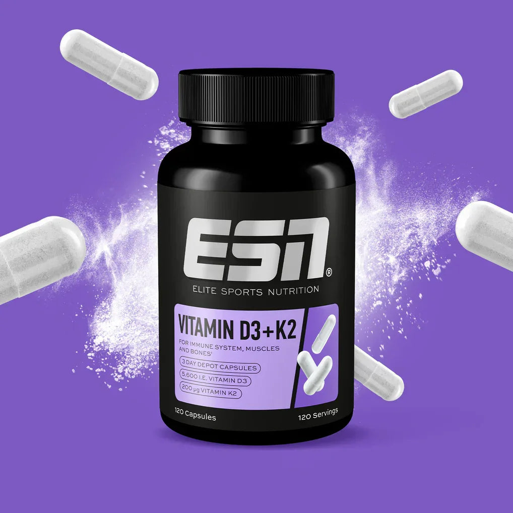 ESN Vitamin D3 + K2 120 Kapseln 5600i.e. - Supplement Support