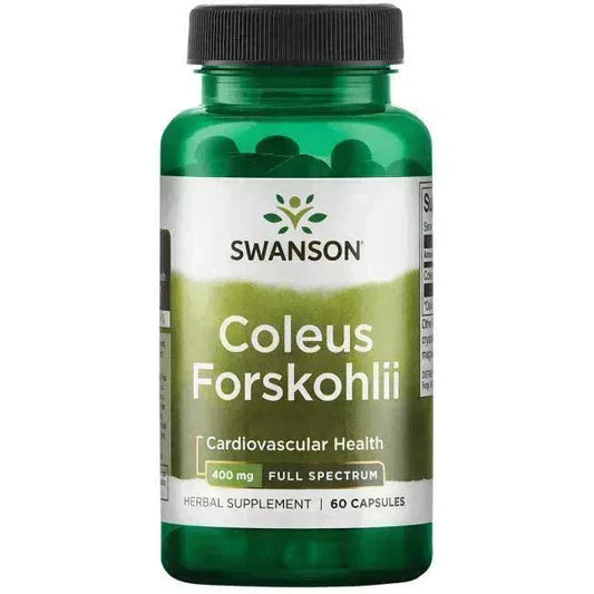 Full Spectrum Coleus Forskohlii 60 Kapseln 400mg - Supplement-Support.com