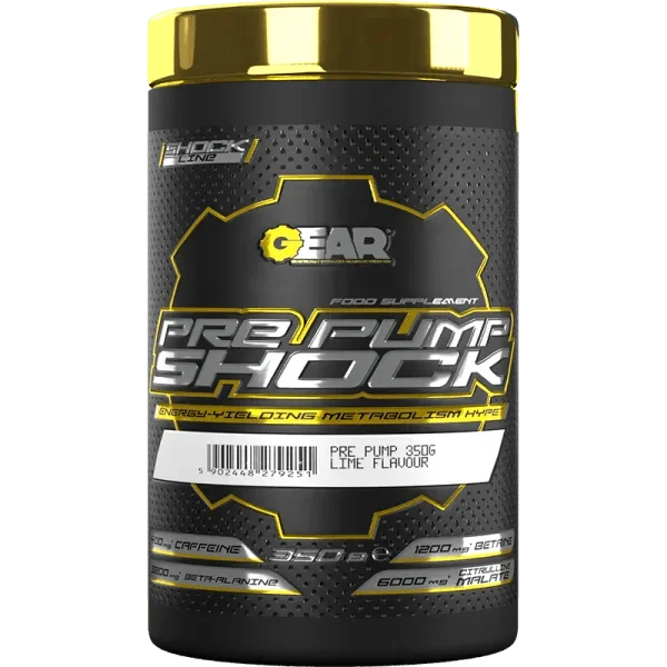 GEAR PRE PUMP SHOCK 350g - Supplement Support