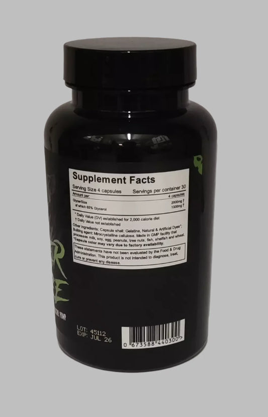 Glycer Size Pump Booster 120 Kapseln - Supplement Support