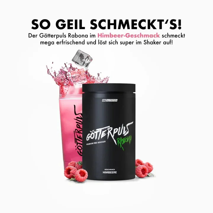 Götterpuls Rabona - Premium Pre Soccer 600g / Fußballer Booster - Supplement-Support.com