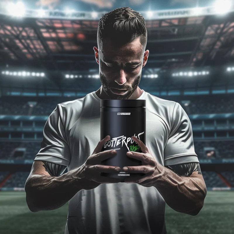 Götterpuls Rabona - Premium Pre Soccer 600g / Fußballer Booster - Supplement-Support.com