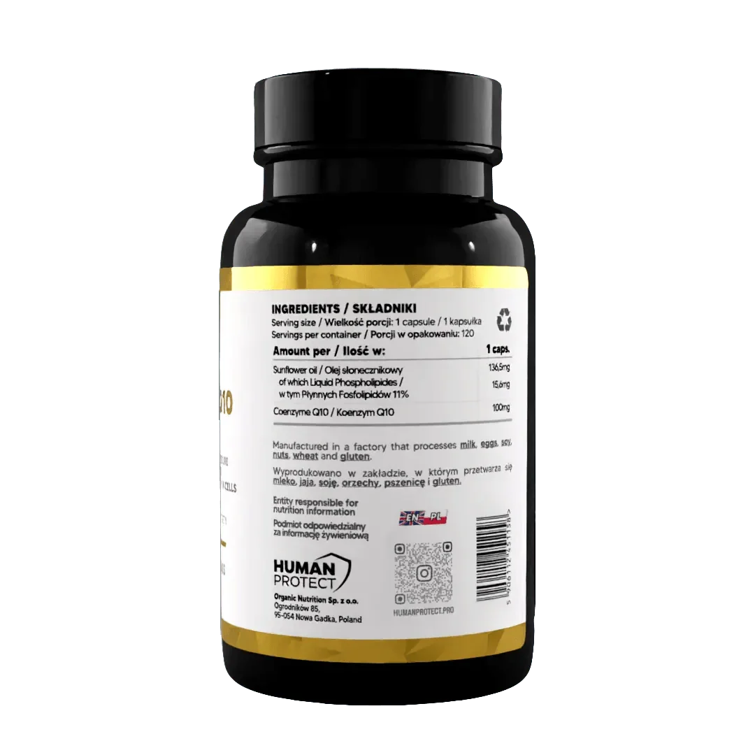 HP Coenzym Q10 100mg - 120Kap. - Supplement Support