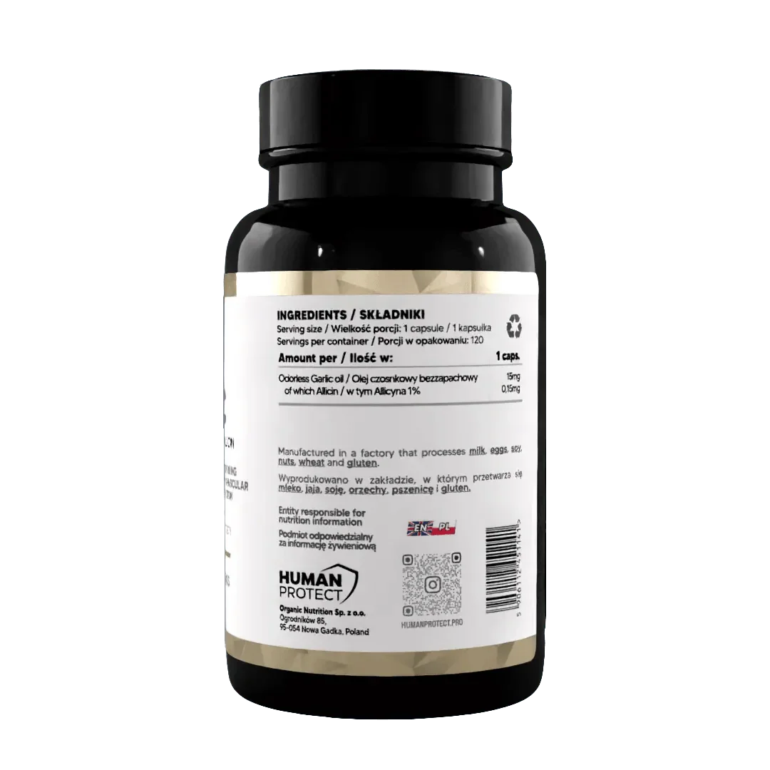 HP Knoblauch 120 Kapseln. - Supplement Support
