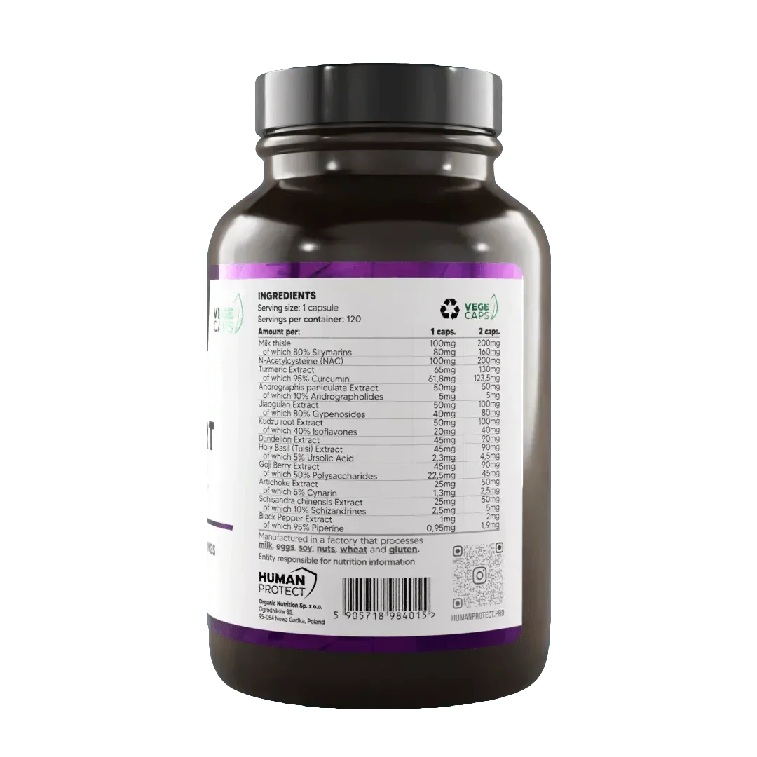 HP LIVER SUPPORT – 120Kap. - Supplement-Support.com