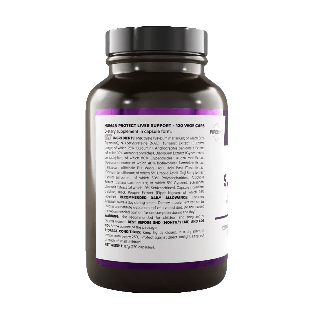 HP LIVER SUPPORT – 120Kap. - Supplement-Support.com