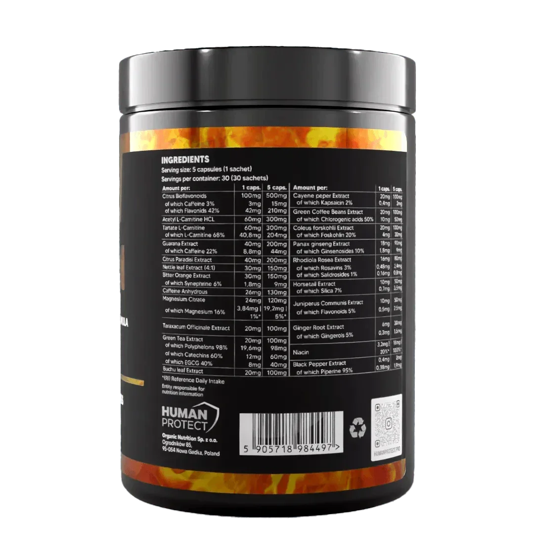 Human Protect BURN Stack - 30 Pak - Supplement-Support.com