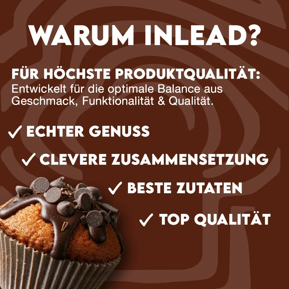 Inlead Choc Drops 150g - Supplement Support