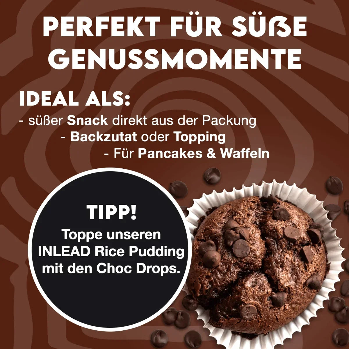 Inlead Choc Drops 150g - Supplement-Support.com