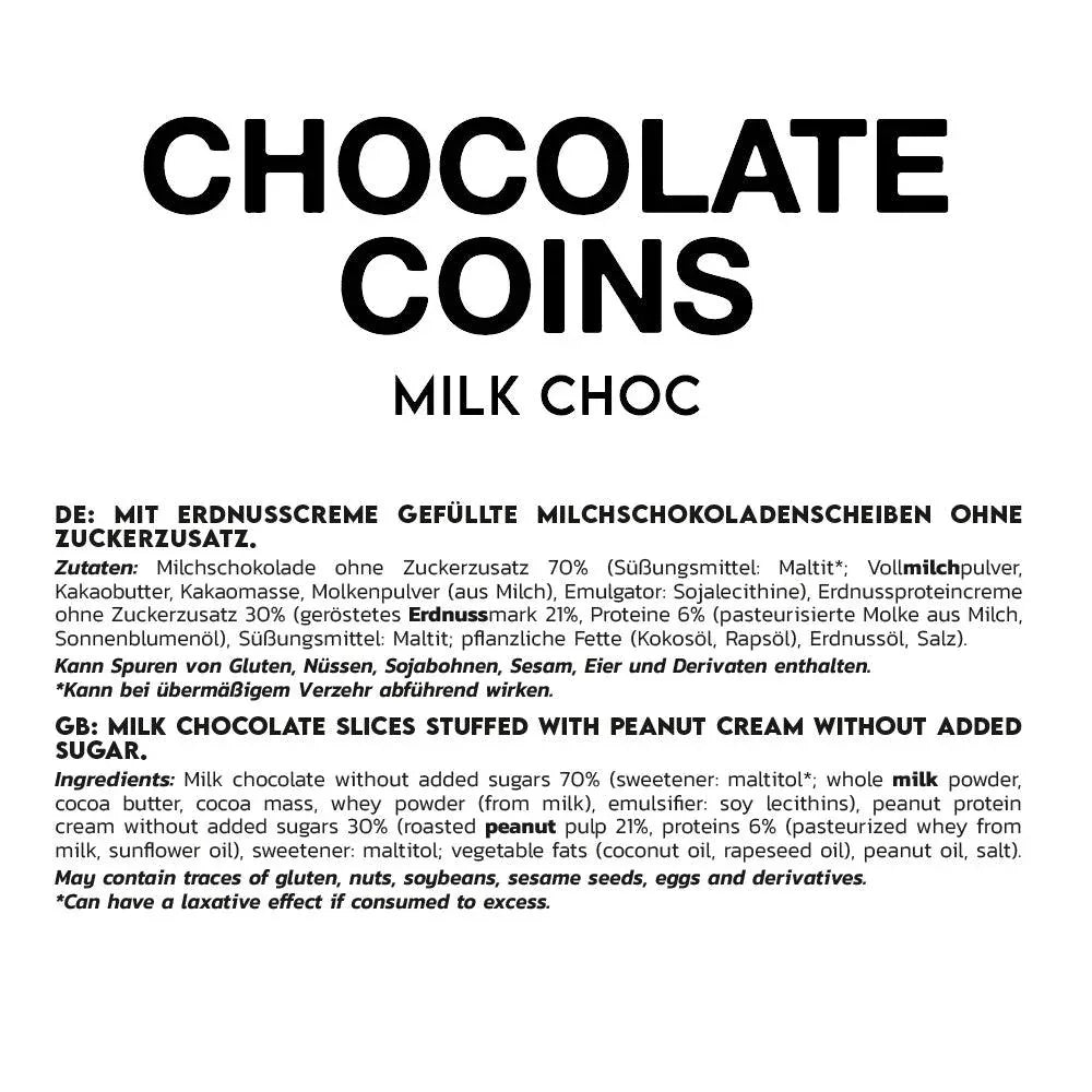 Inlead Chocolate Coins 150g - Supplement Support