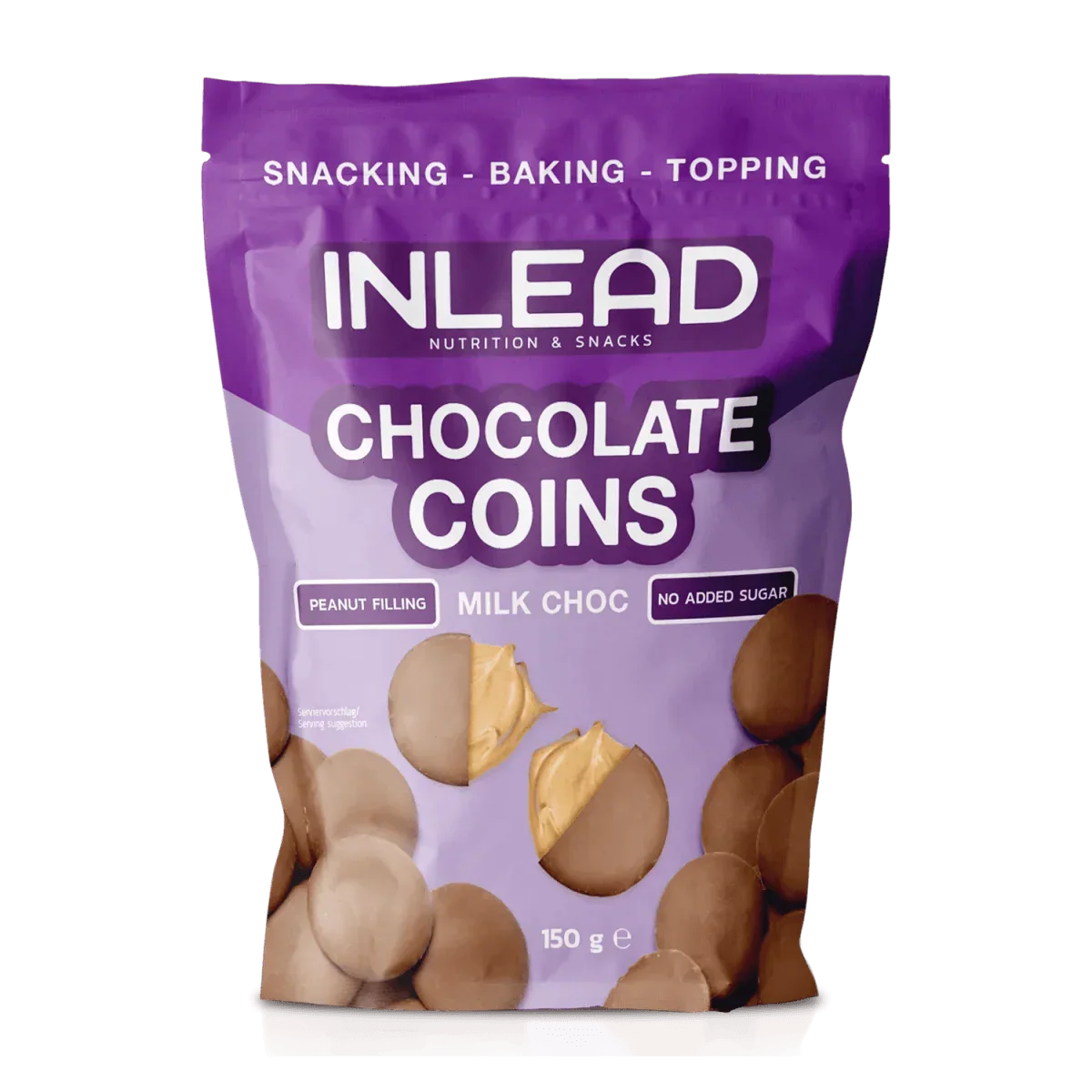 Inlead Chocolate Coins 150g - Supplement Support