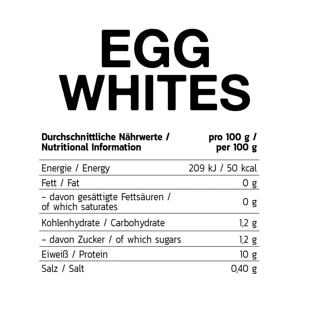 Inlead Egg Whites 500g - Supplement Support