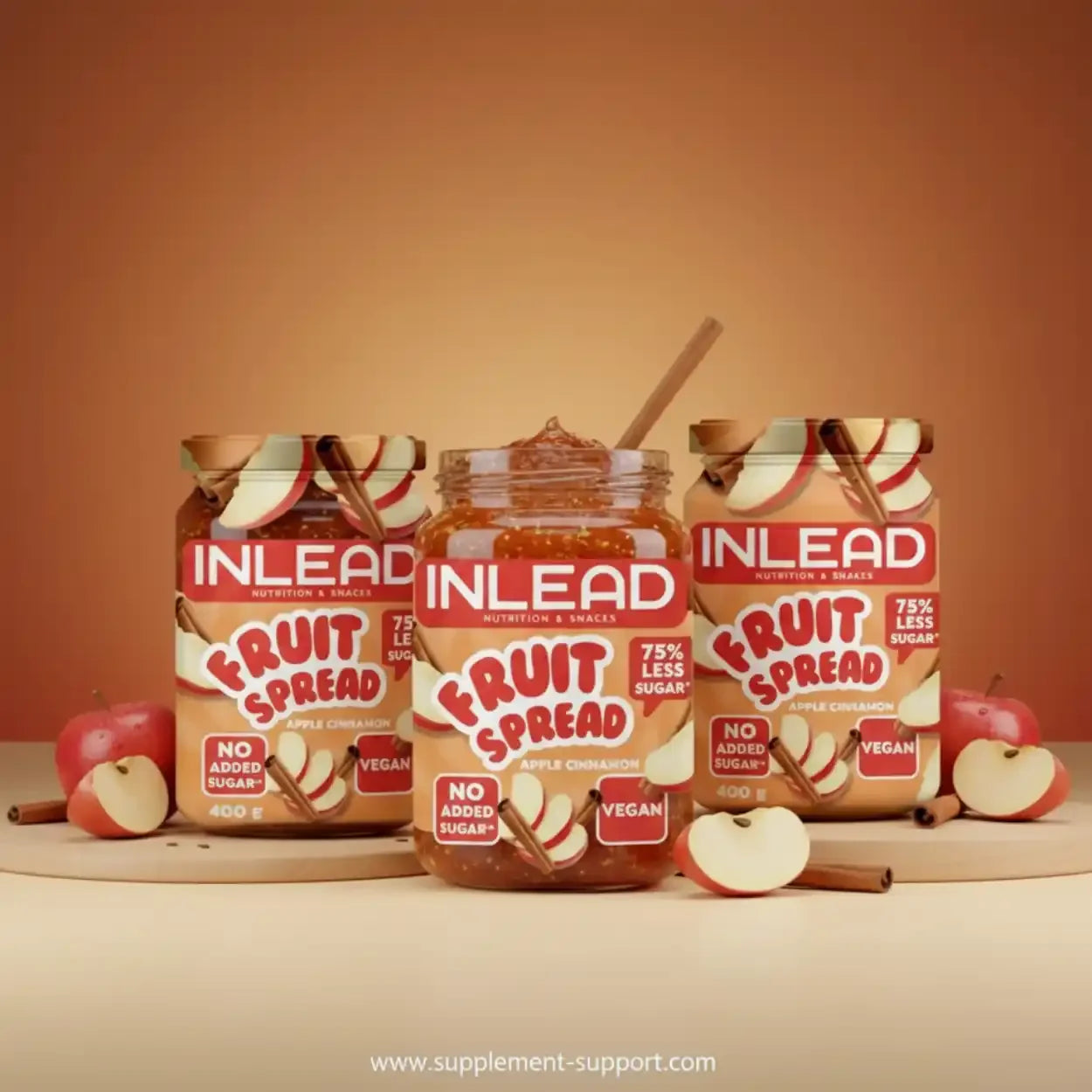 Inlead Fruit Spread 400 g - Supplement-Support.com