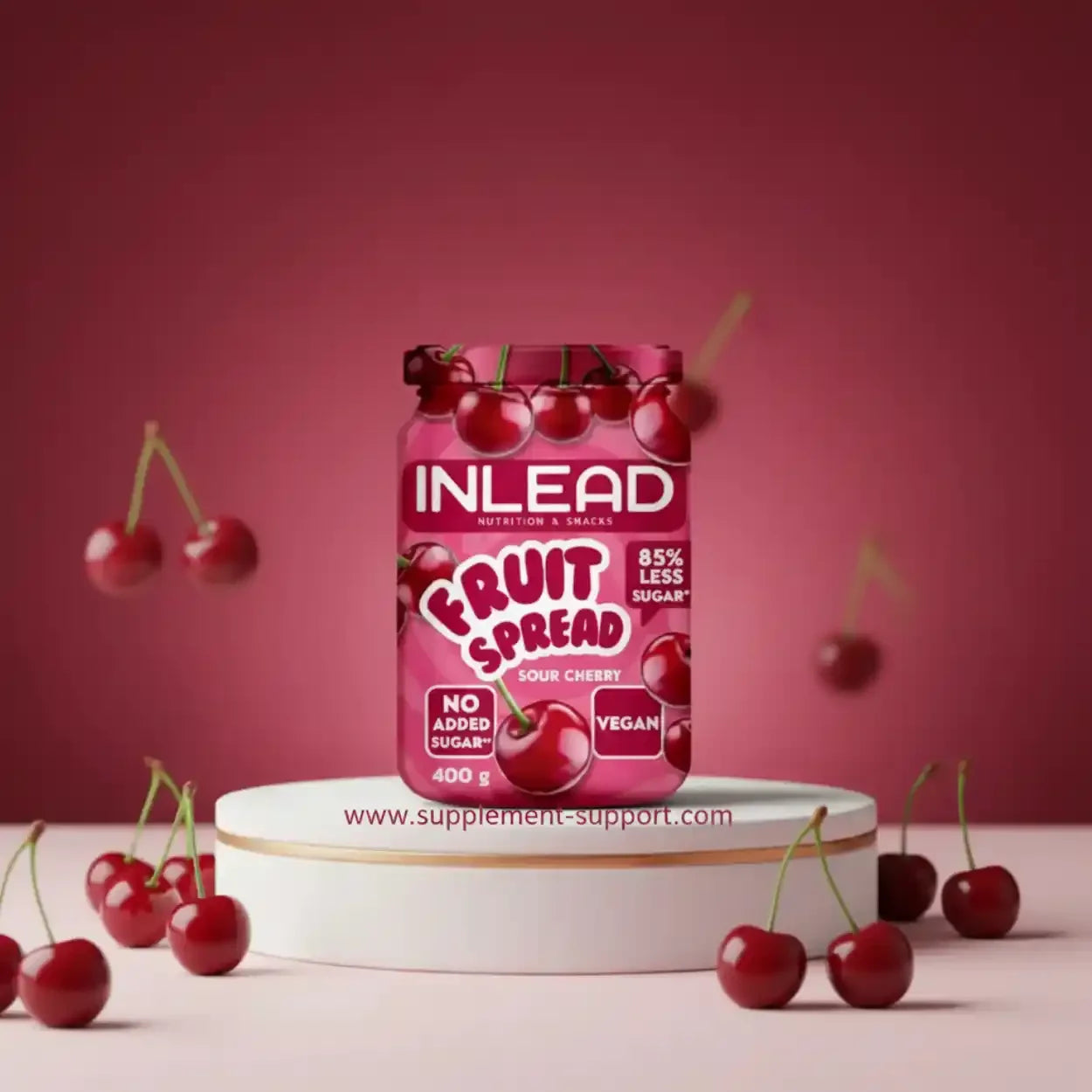 Inlead Fruit Spread 400 g - Supplement-Support.com