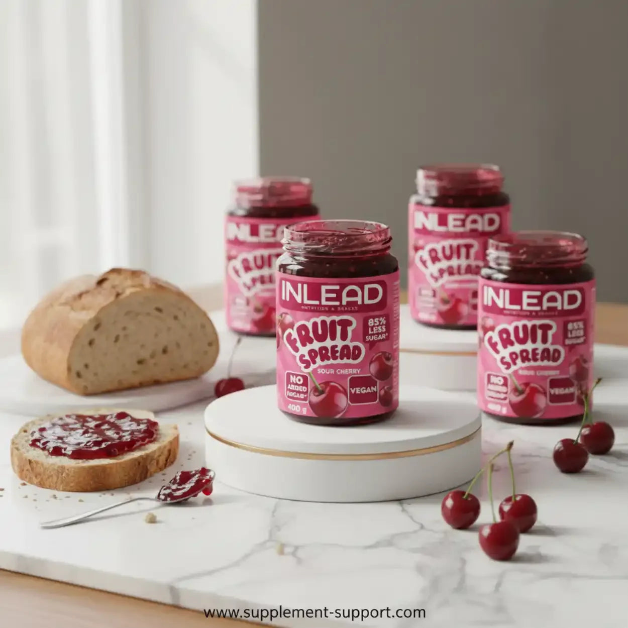Inlead Fruit Spread 400 g - Supplement-Support.com