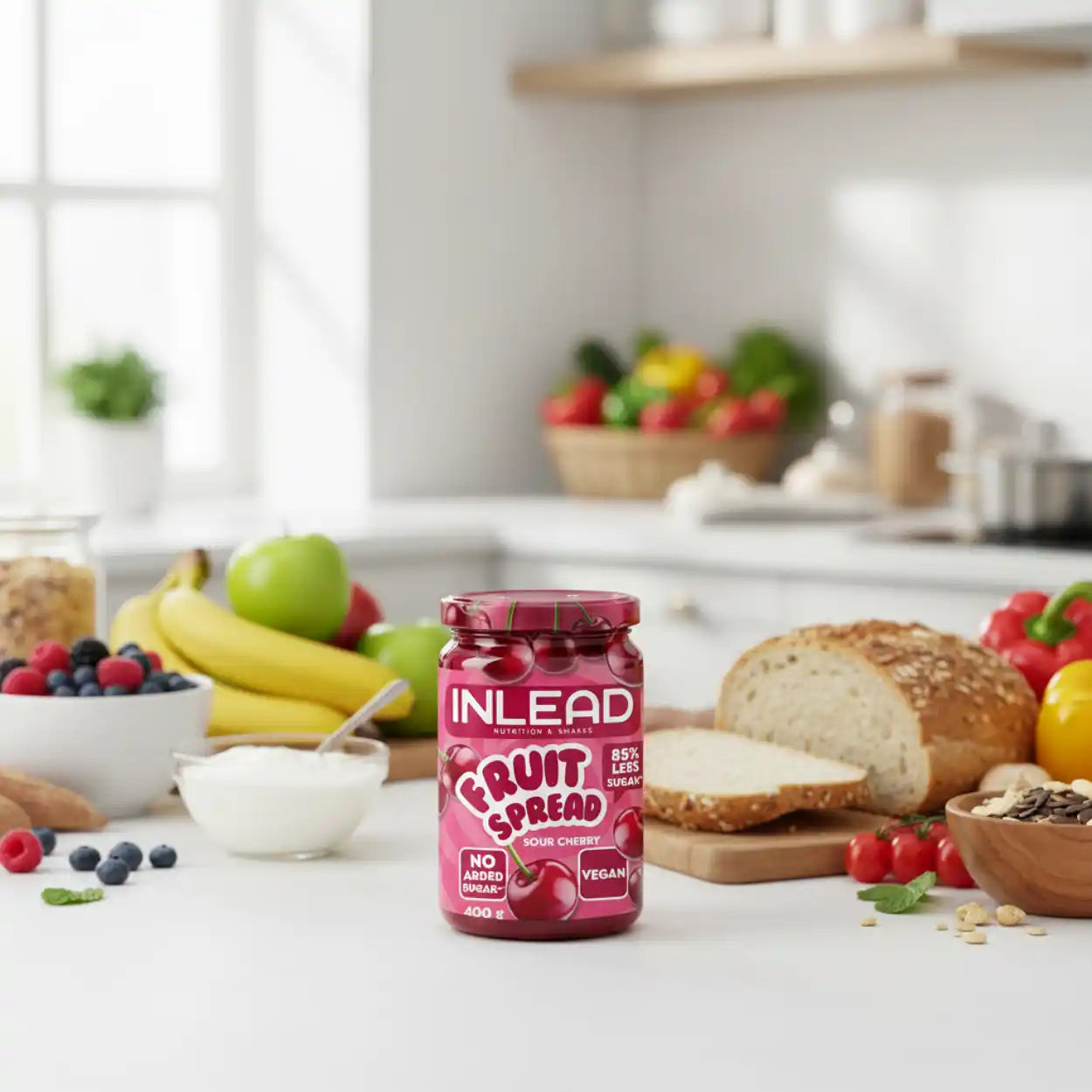 Inlead Fruit Spread 400 g - Supplement-Support.com