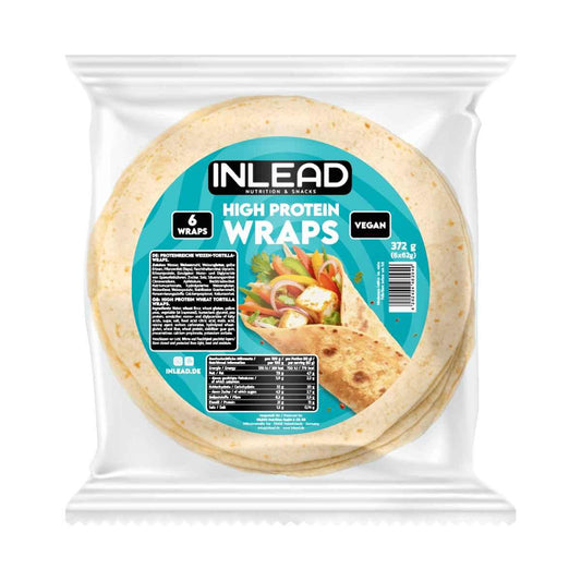 Inlead High Protein Wraps 6 Stück a´ 62g - Supplement Support
