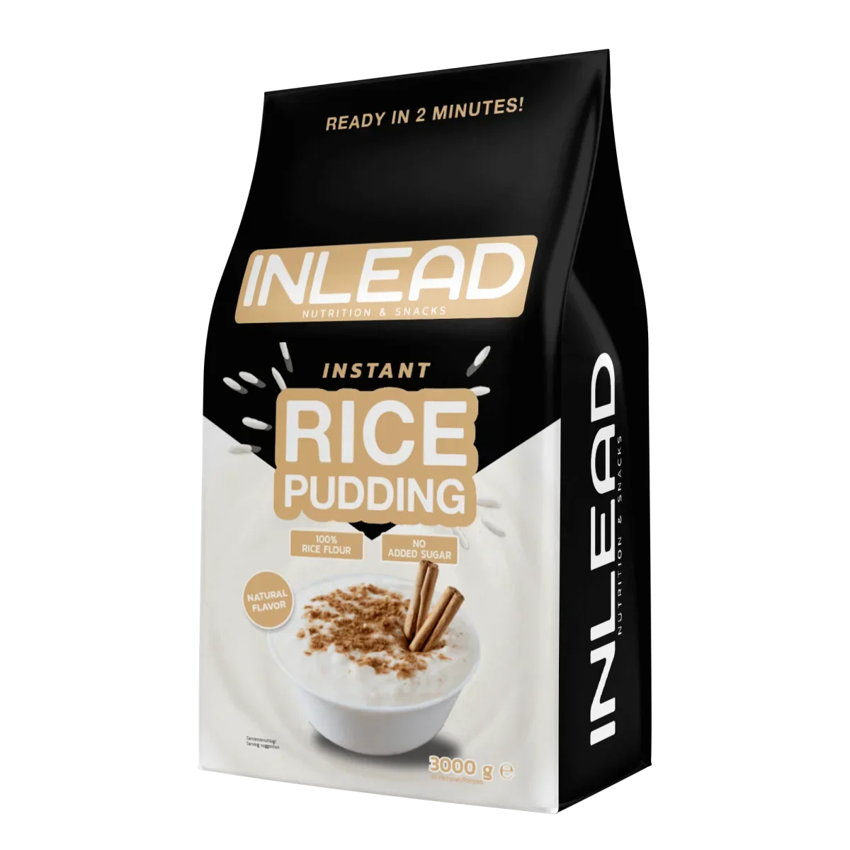 Inlead Instant Rice Pudding 3000g Natural - Supplement Support