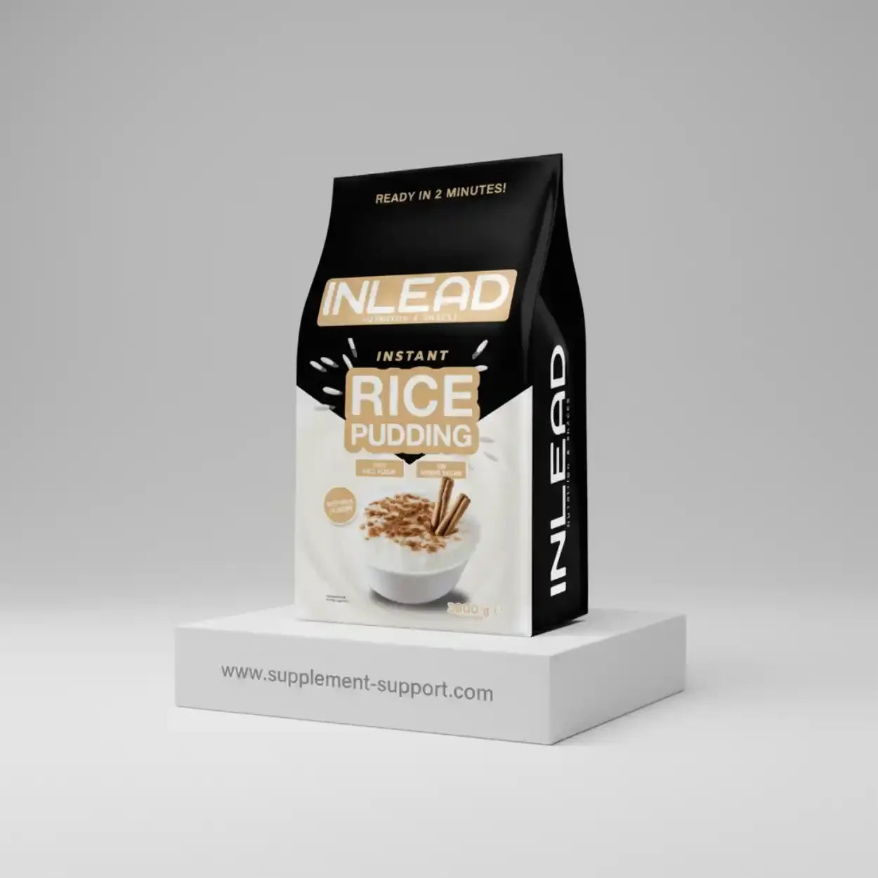 Inlead Instant Rice Pudding 3000g Natural - Supplement-Support.com