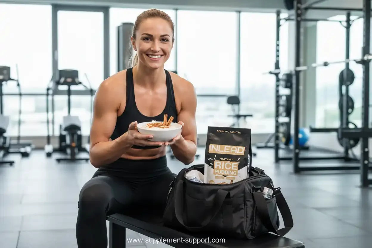 Inlead Instant Rice Pudding 3000g Natural - Supplement-Support.com