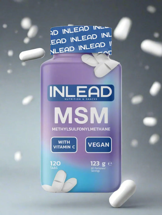 Inlead MSM + Vitamin C 120 Tabs. - Supplement Support