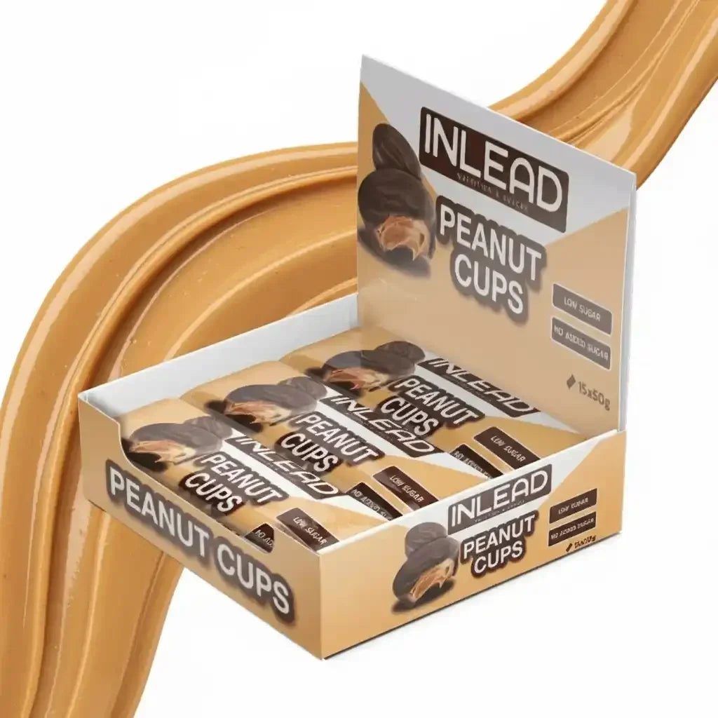 Inlead Nutrition Peanut Cups 15x50g - Supplement-Support.com