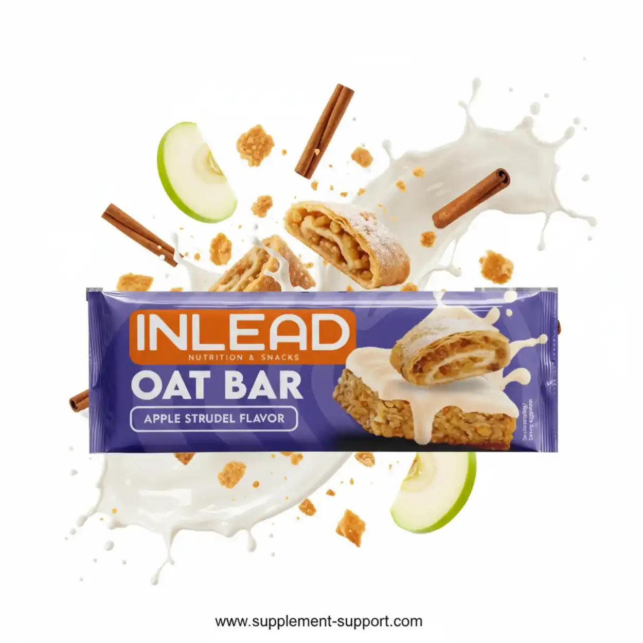 Inlead Oat Bar 100g - Supplement-Support.com