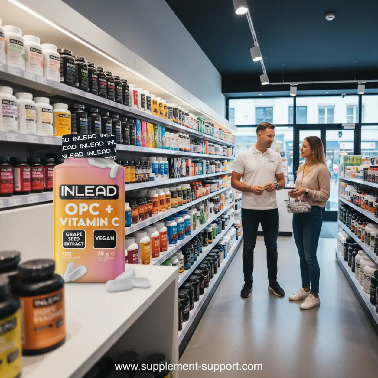 Inlead OPC + Vitamin C 120 Caps