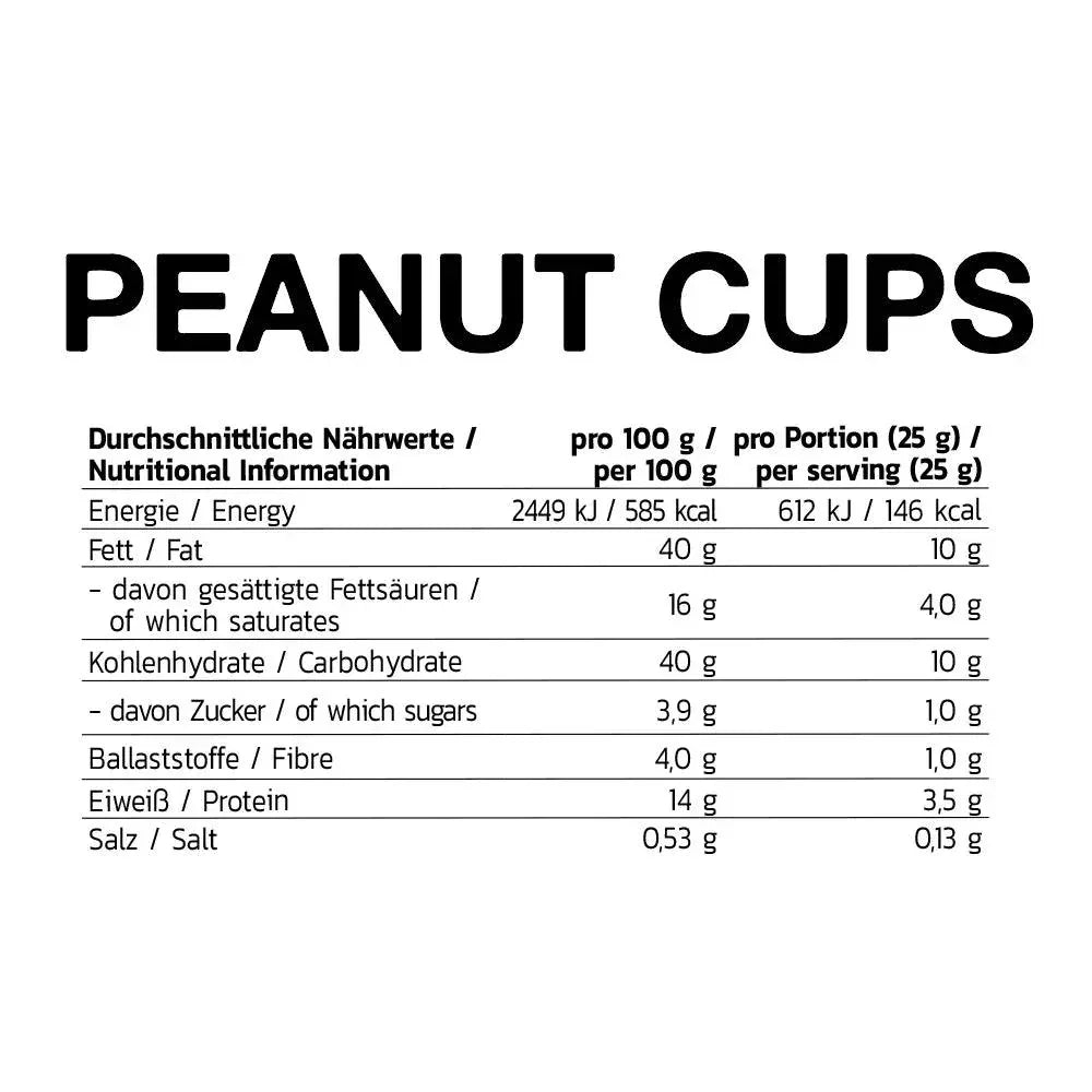 Inlead Peanut Cups 50g - Supplement-Support.com