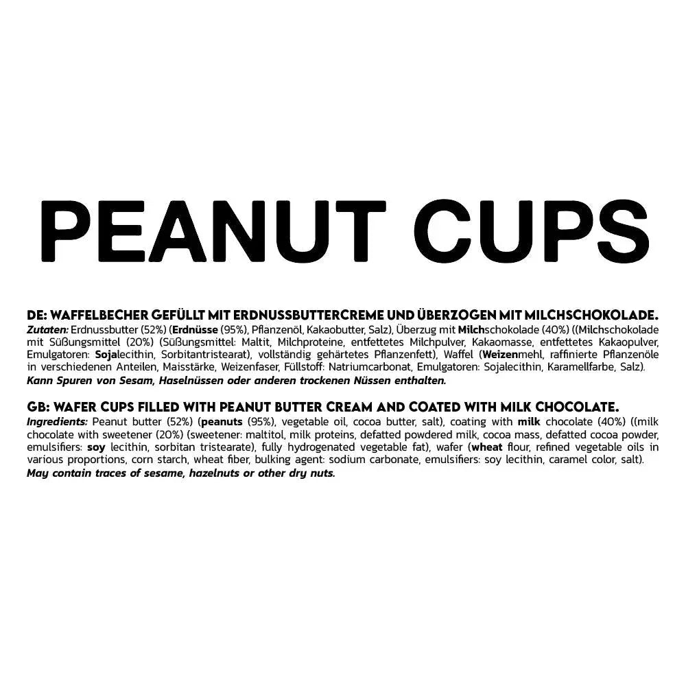 Inlead Peanut Cups 50g - Supplement-Support.com