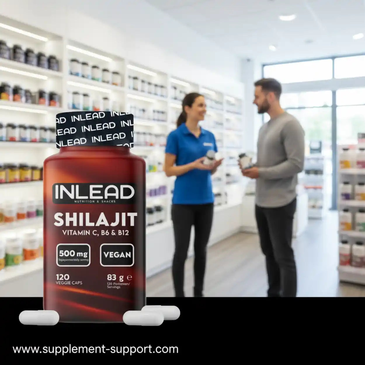 Inlead Shilajit 120 Caps