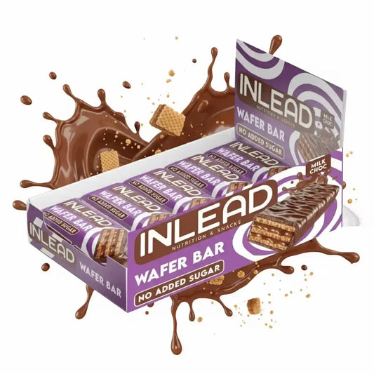 Inlead Wafer Bar 15x45g - Milk Choc - Supplement-Support.com