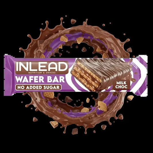 Inlead Wafer Bar 45g - Milk Choc - Supplement-Support.com