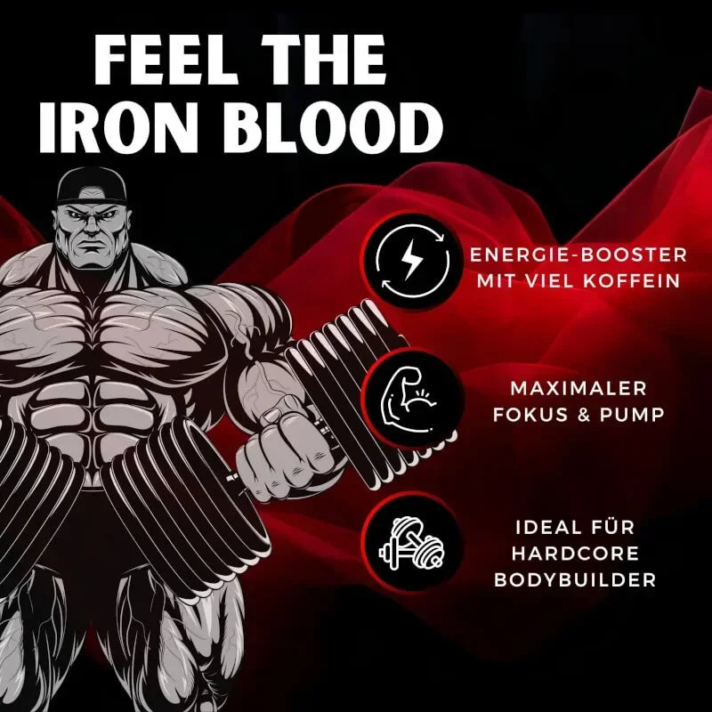 Iron Blood Trainingsbooster 340g - Supplement-Support.com