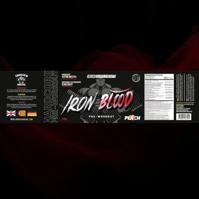 Iron Blood Trainingsbooster 340g - Supplement-Support.com