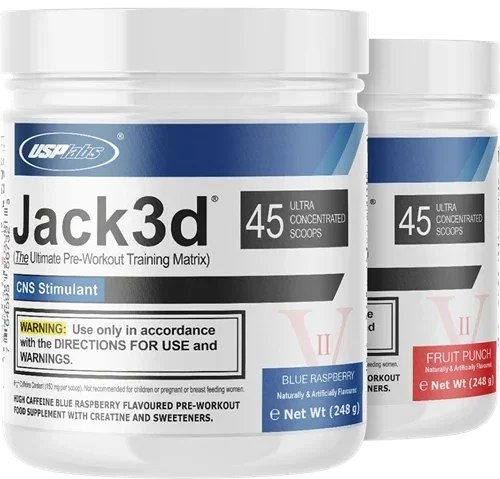 JACK3D ADVANCED Pre Workout Booster 248g - Supplement Support