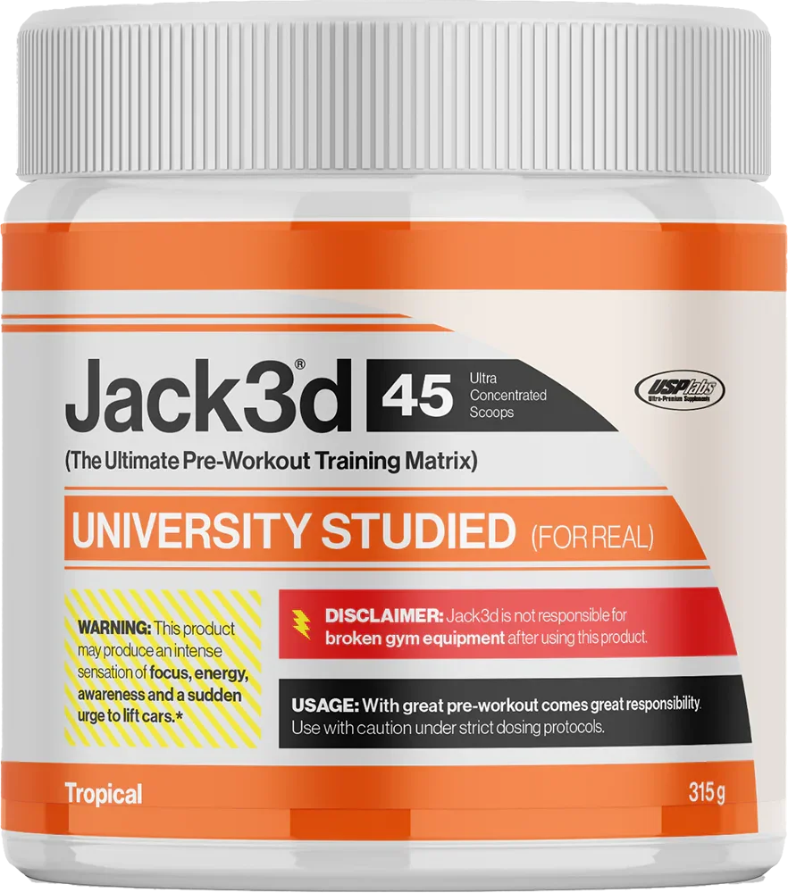 JACK3D ADVANCED Pre Workout Booster 248g - Supplement-Support.com