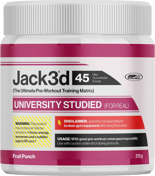 JACK3D ADVANCED Pre Workout Booster 248g - Supplement-Support.com
