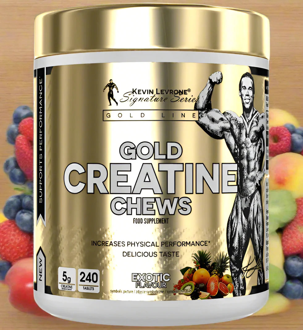 Kevin Levrone® Gold CREATINE Kautabletten 240 Stück / 432g - Supplement Support