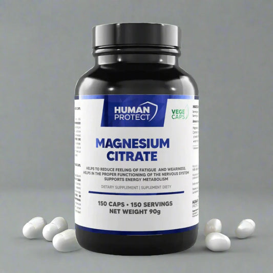 Magnesium Citrat 150 caps. 500mg - Supplement Support